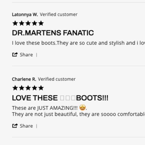 Dr. Martens Sinclair Heart ❤️ Platform Boot MSRP$240 Unique Sweet Details - Picture 15 of 16